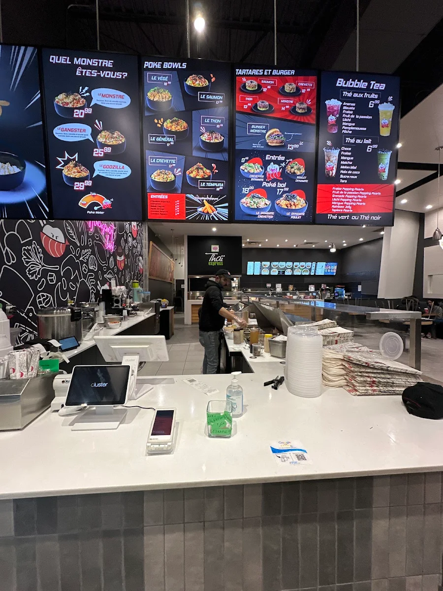 Menu, Poke Monster (Salaberry)
