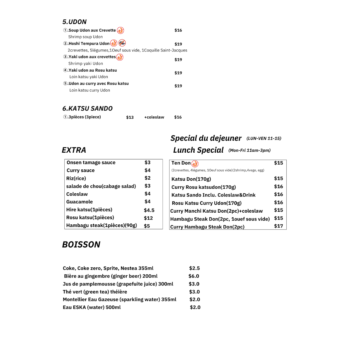 Menu photo 2