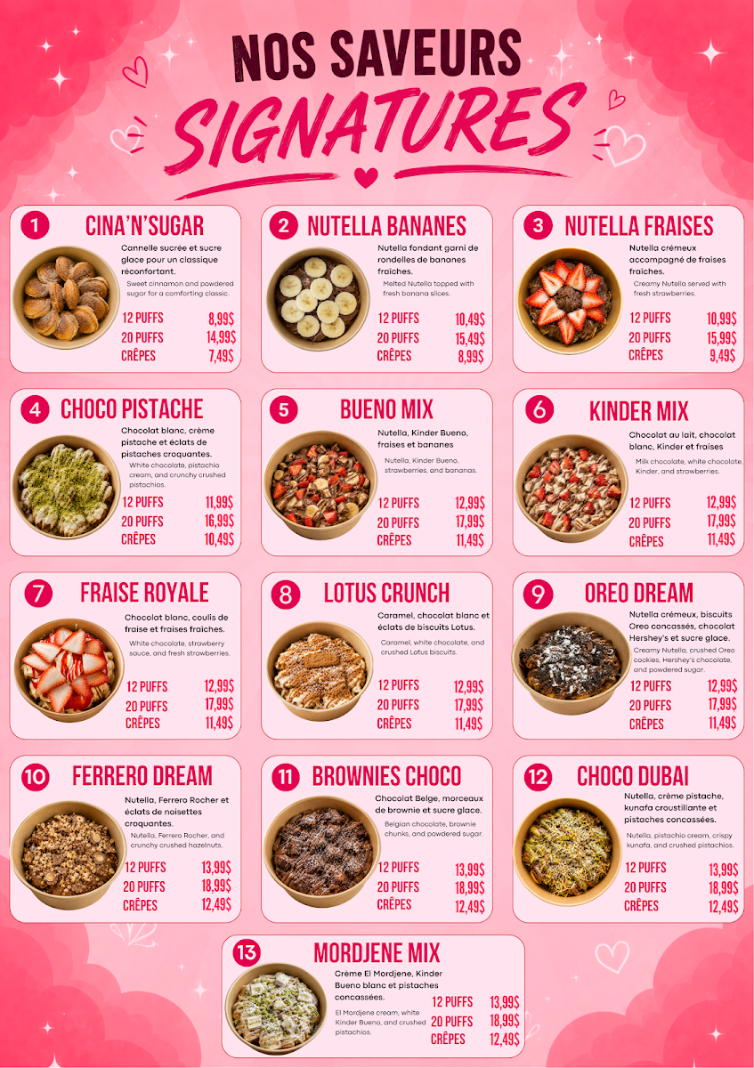 Menu photo 1