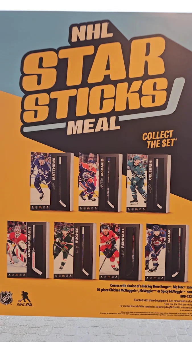Menu, McDonald's