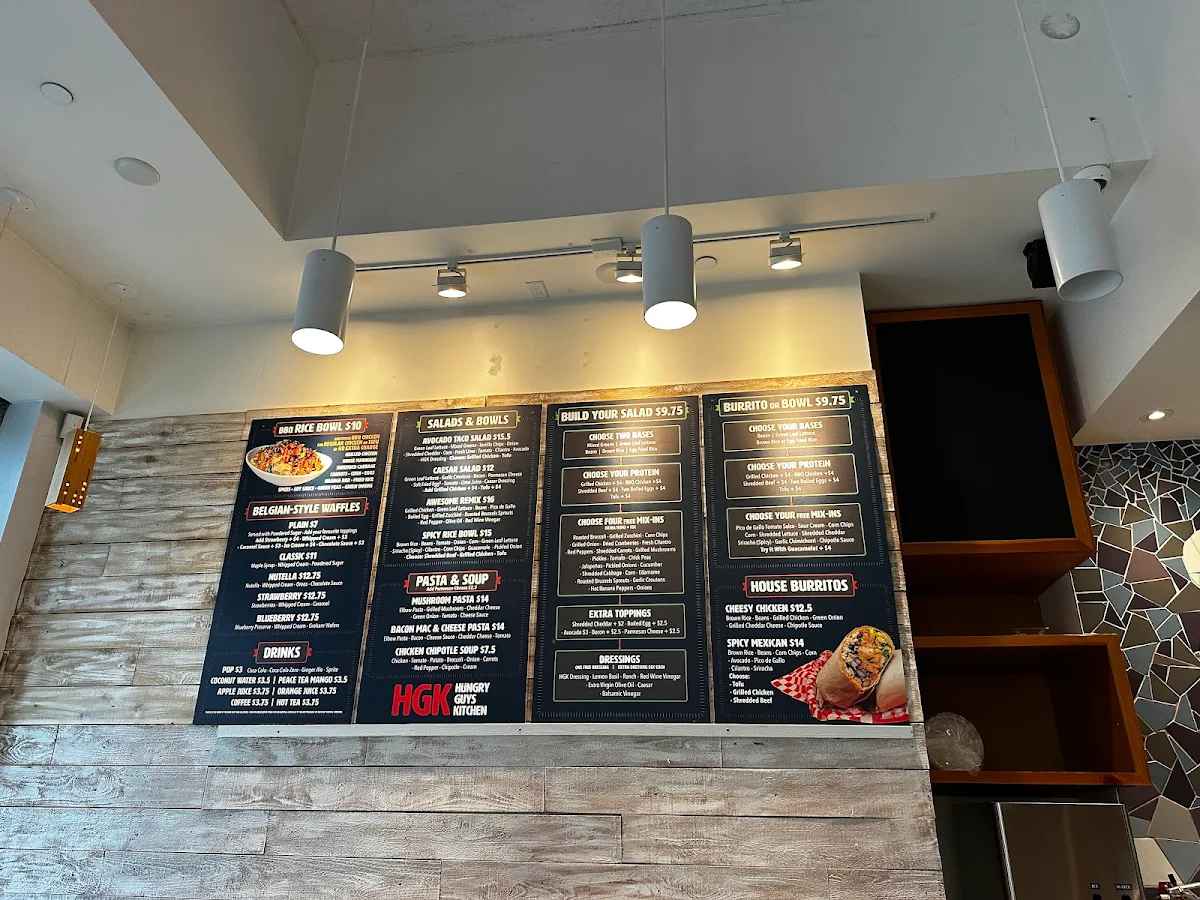 Menu, Rikoko by Hungry Guys Kitchen
