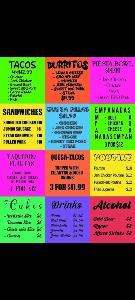 Menu, Contigo