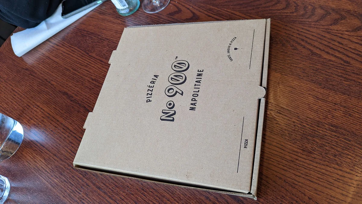 Menu, Pizzéria NO.900