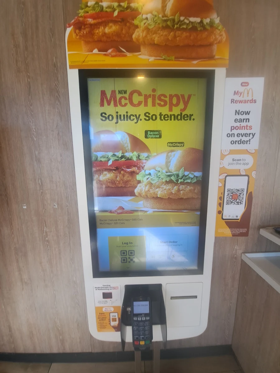 Menu, McDonald's