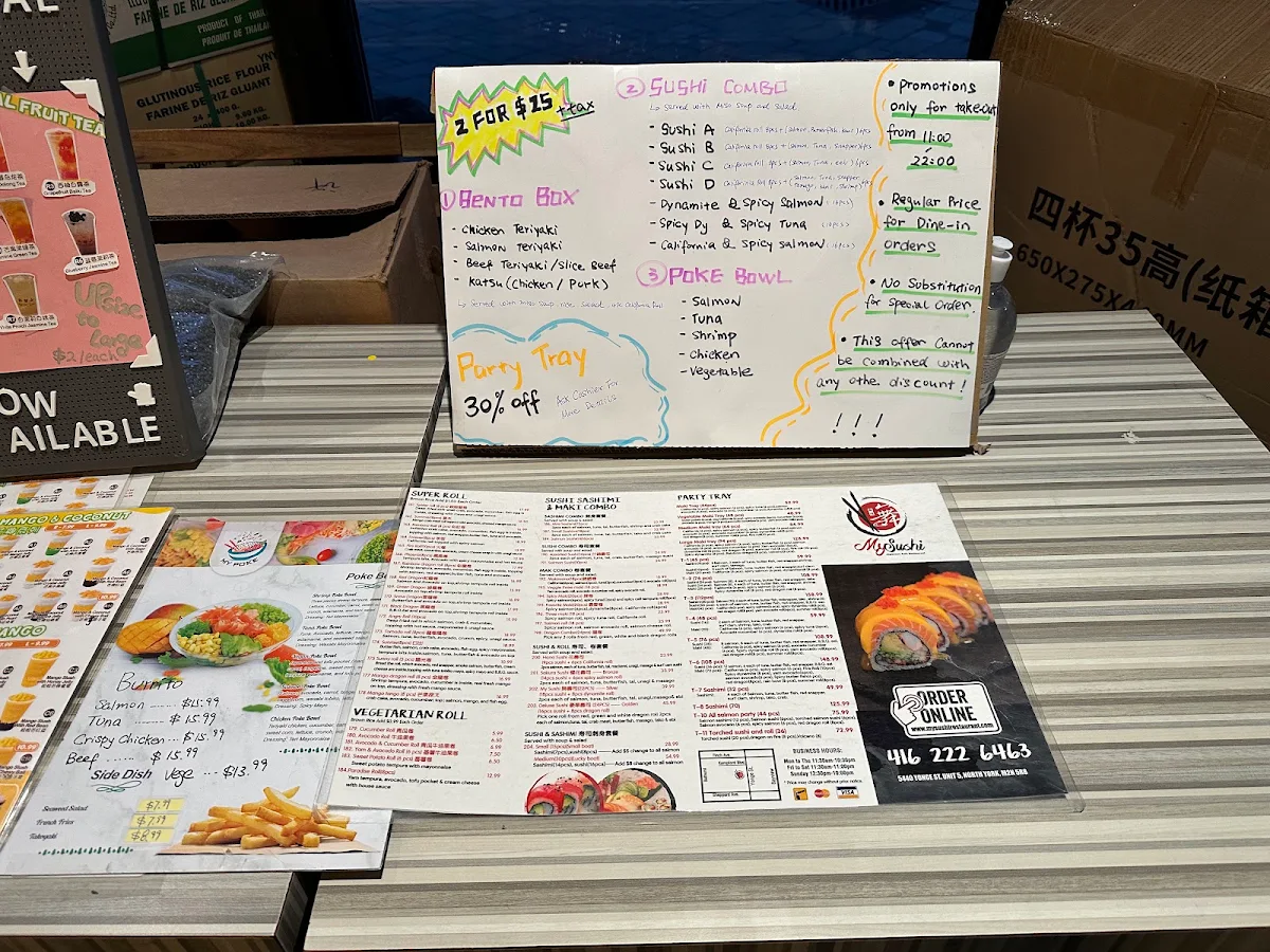 Menu, Hui Lau Shan