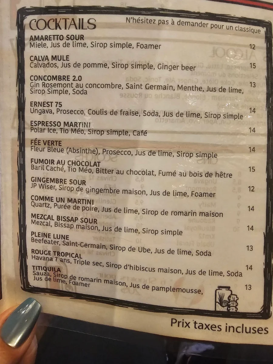 Menu photo 1