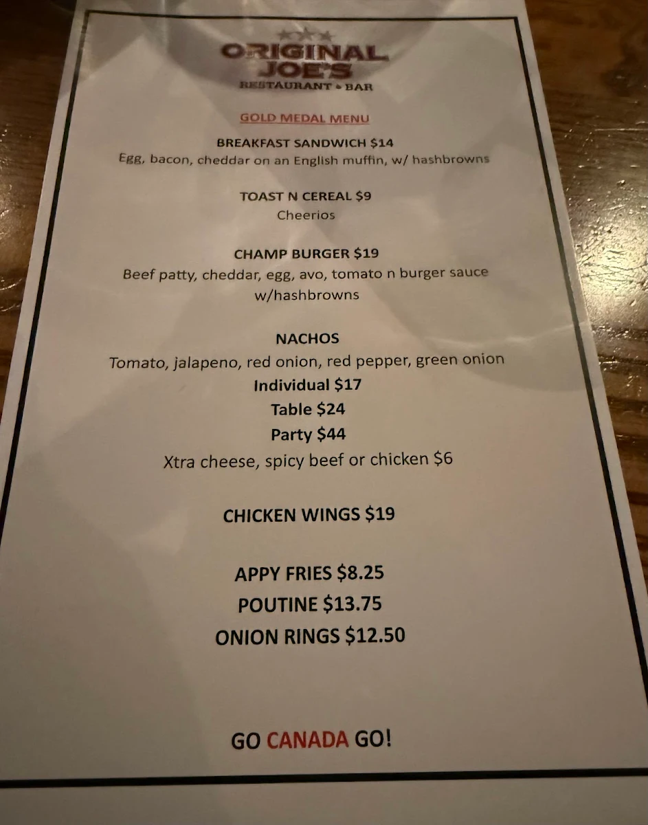 Menu photo 1