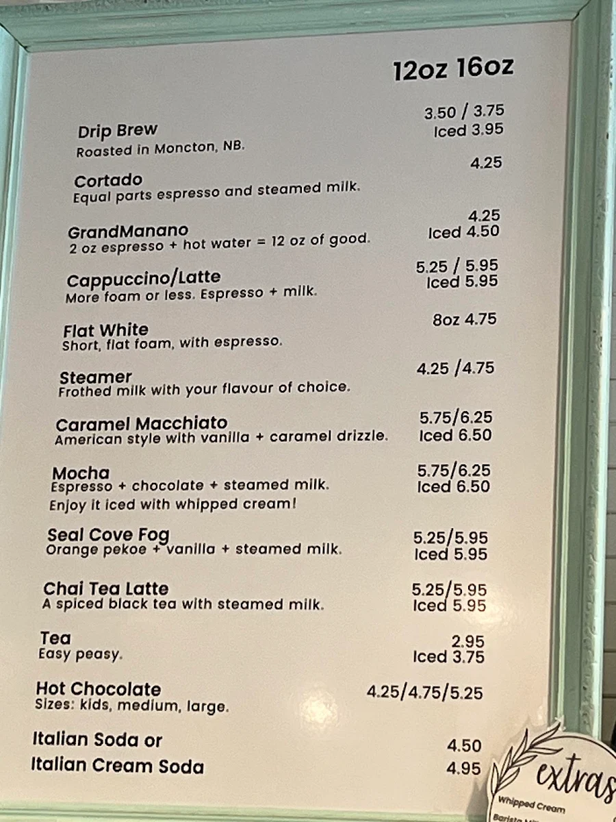 Menu photo 1