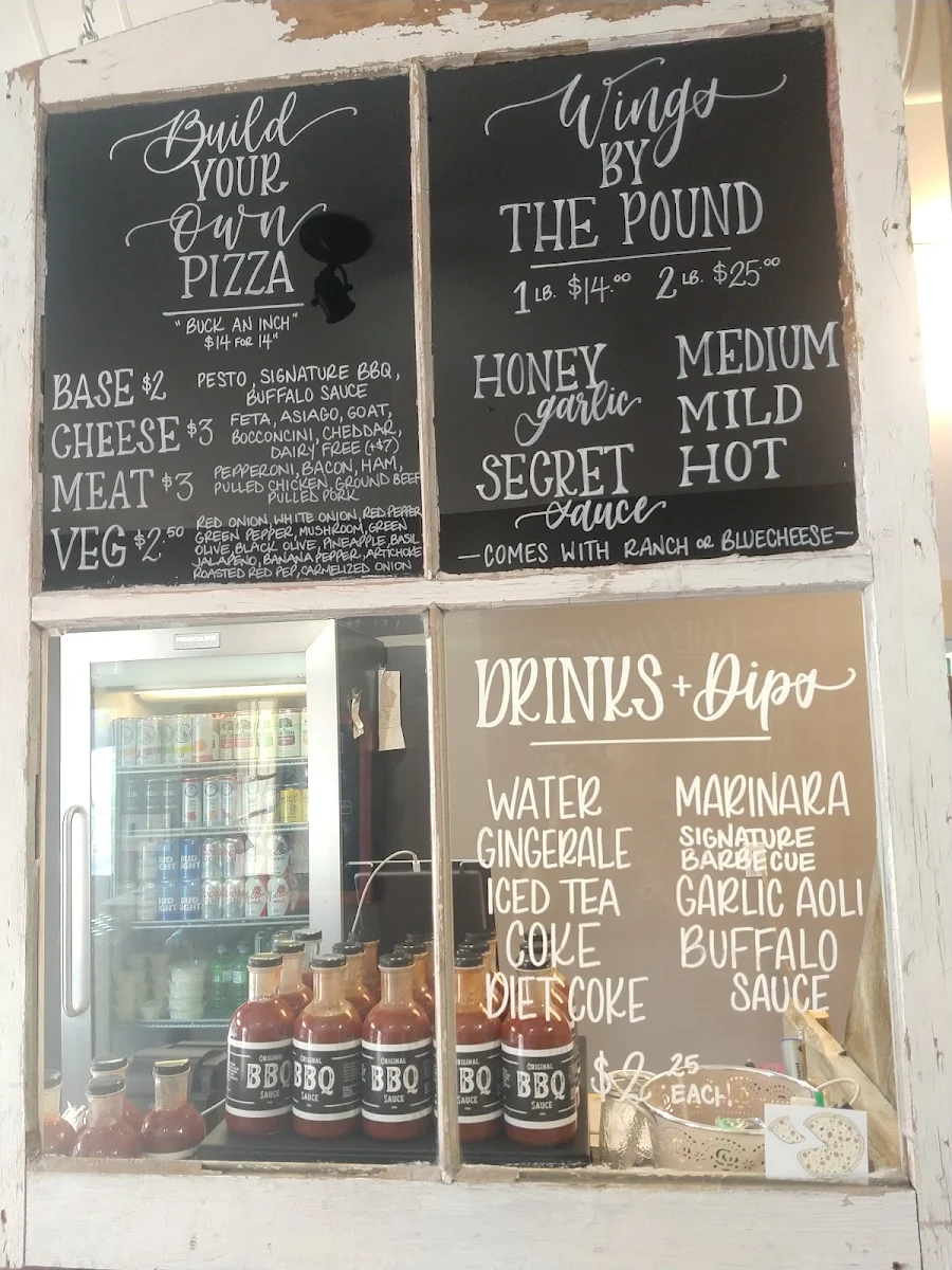 Menu, The Shop