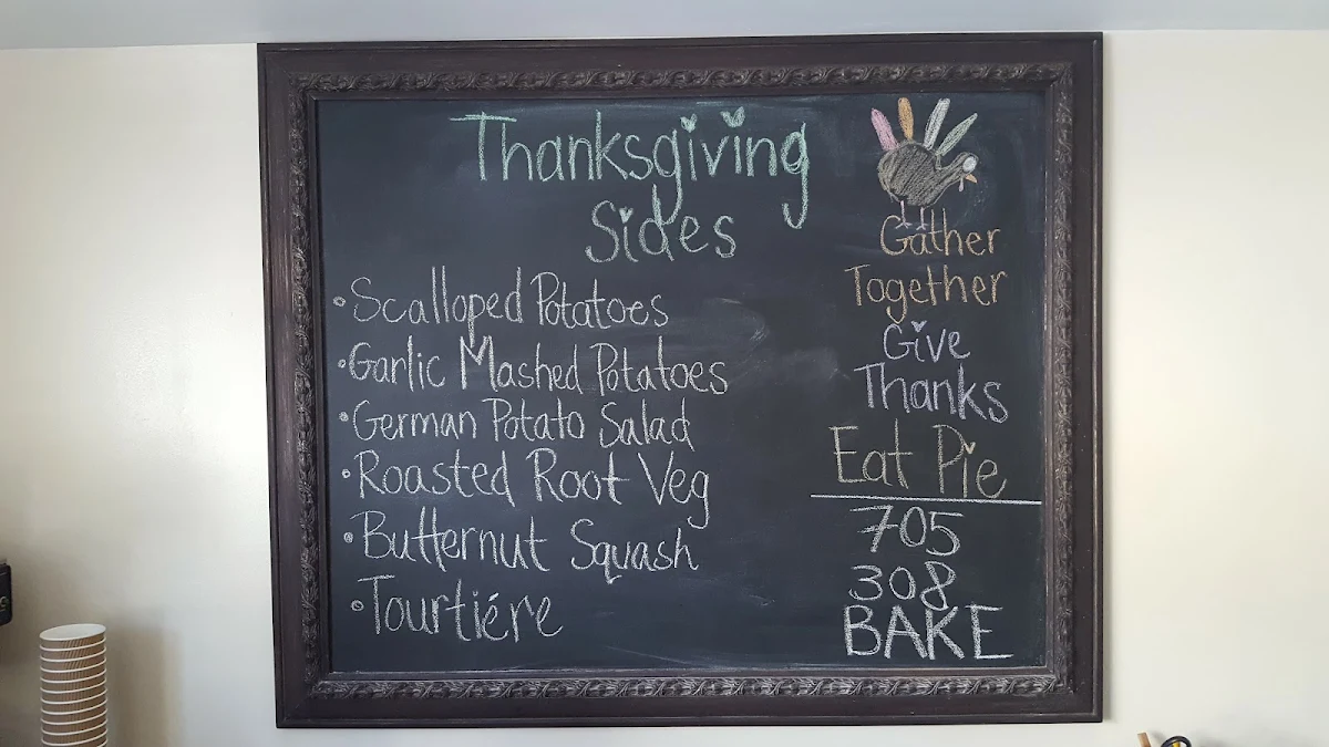 Menu, The Shop