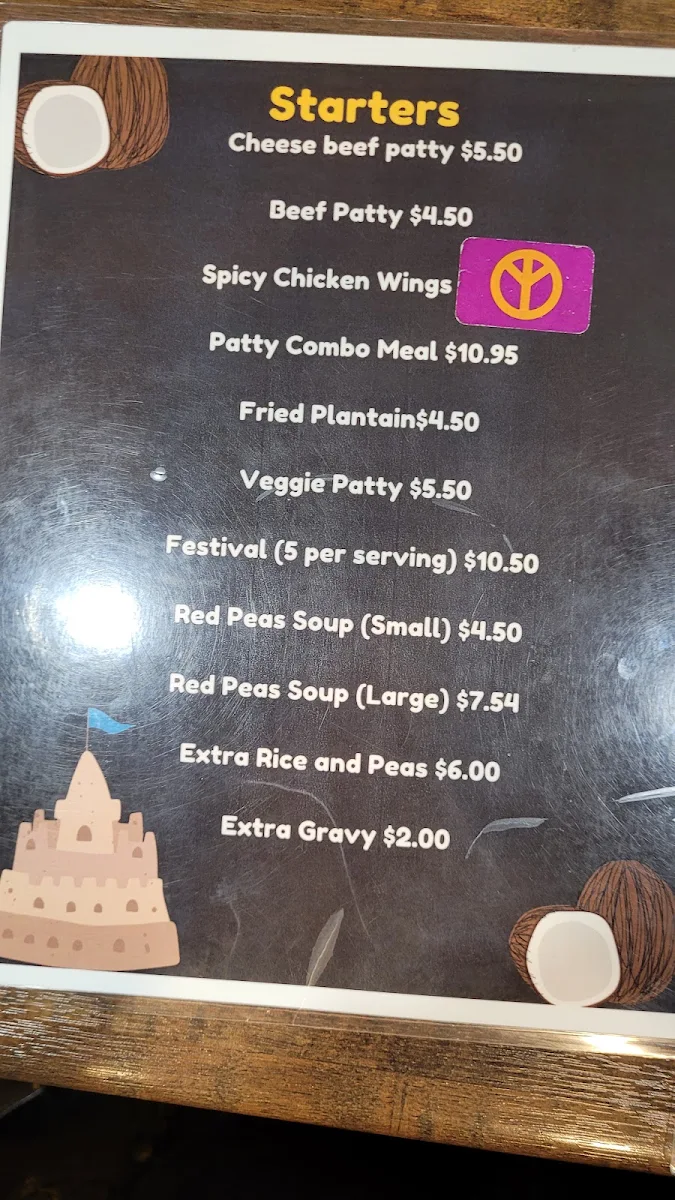 Menu, Boonoonoonoos
