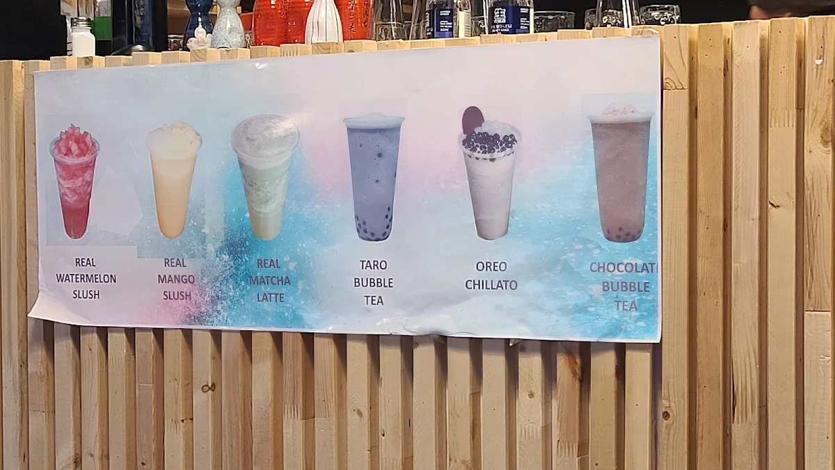 Menu, Sushi J