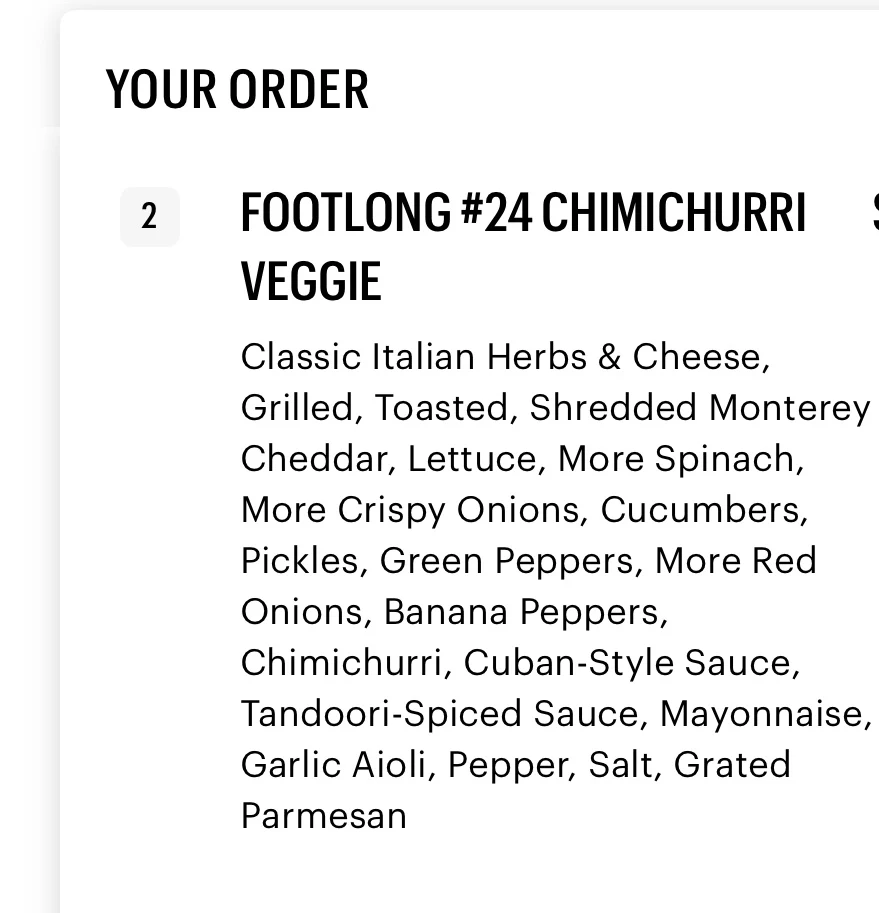 Menu photo 1