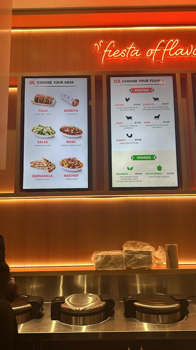 Menu, Don Tacos Richmond