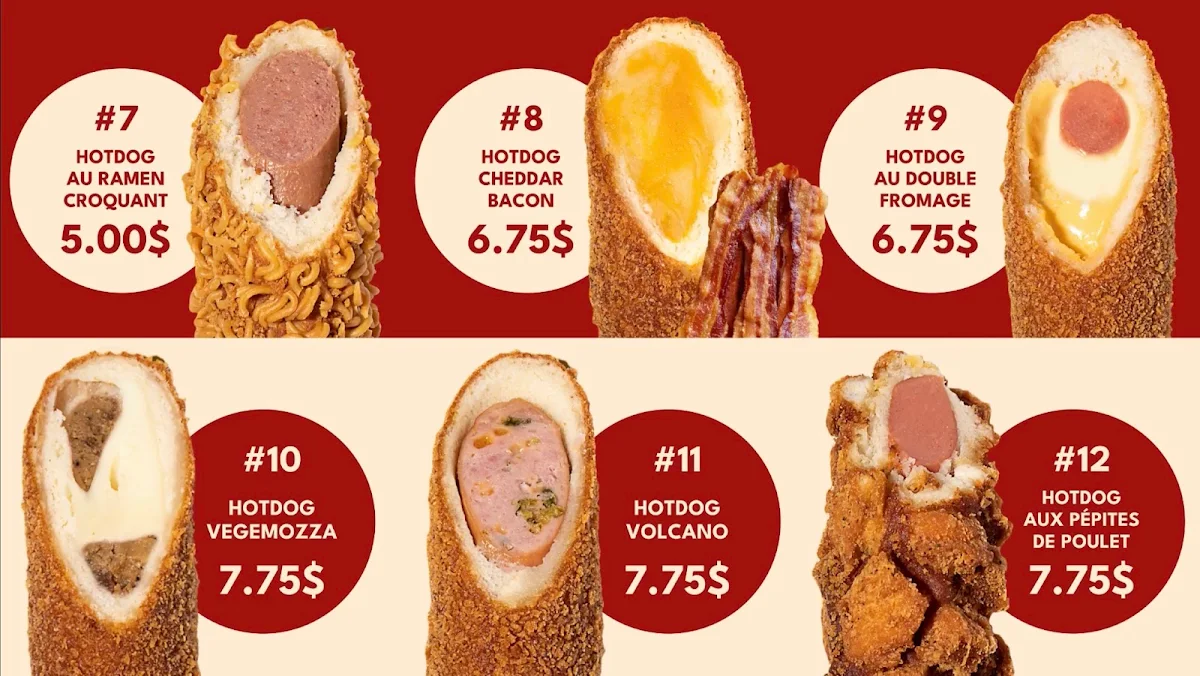 Menu, Chungchun Kogo Coreen