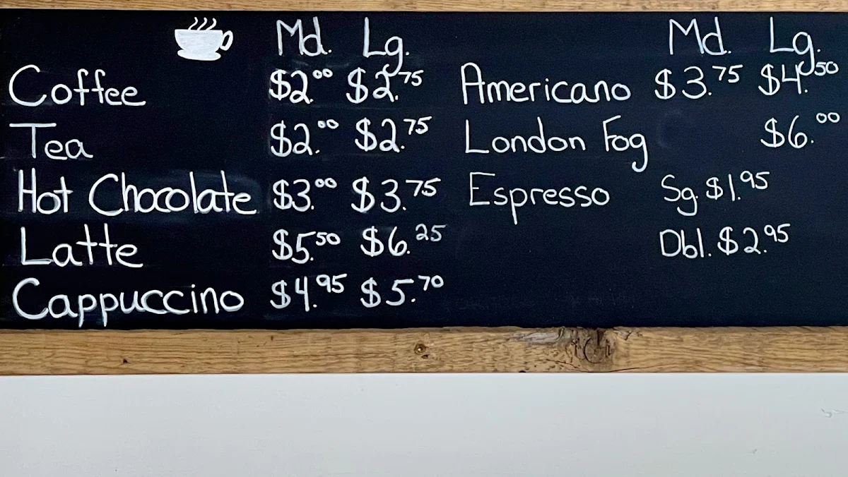 Menu, Windmill Bakery And Bistro