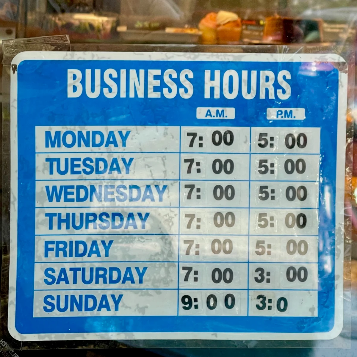 Menu, Windmill Bakery And Bistro