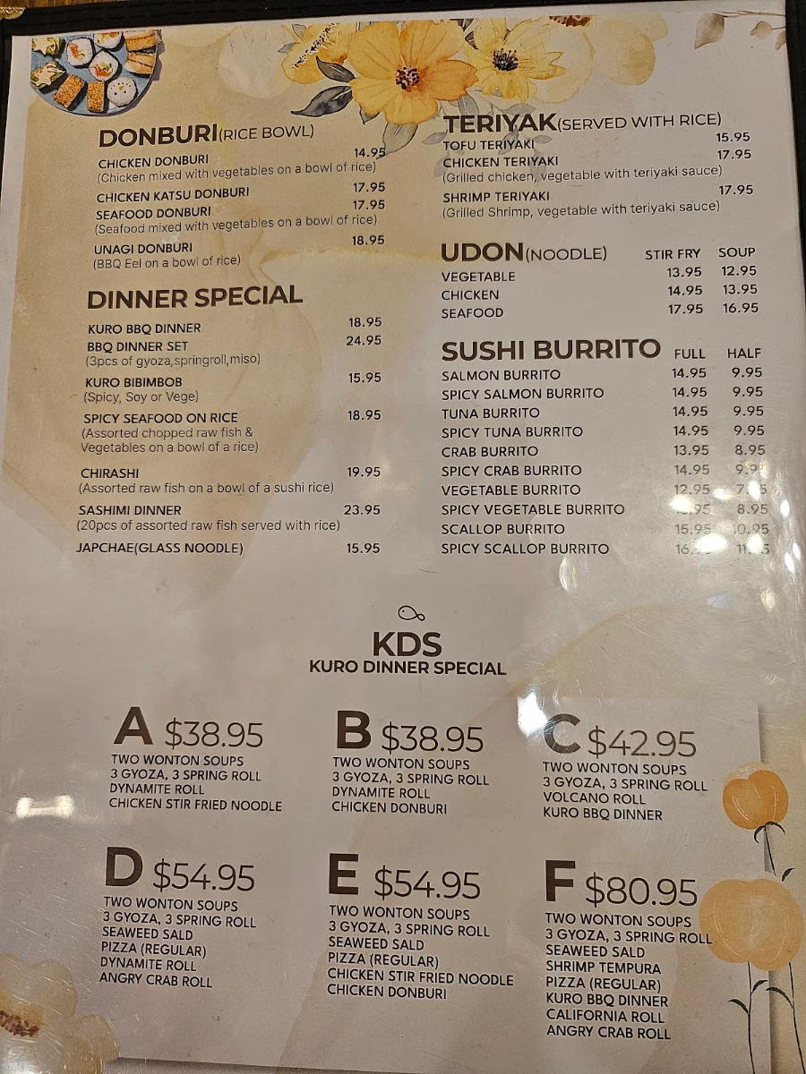 Menu photo 1