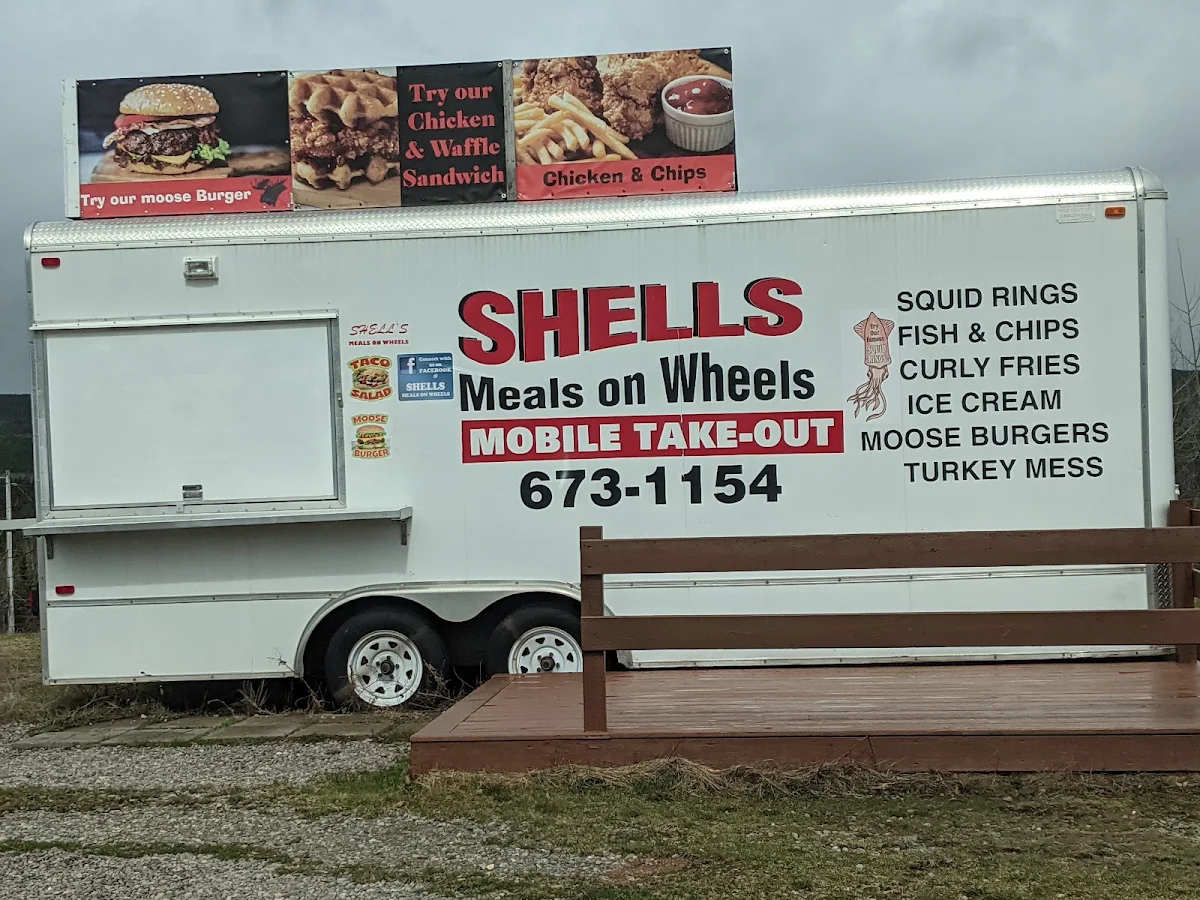 Menu, Shell's Meals On Wheels