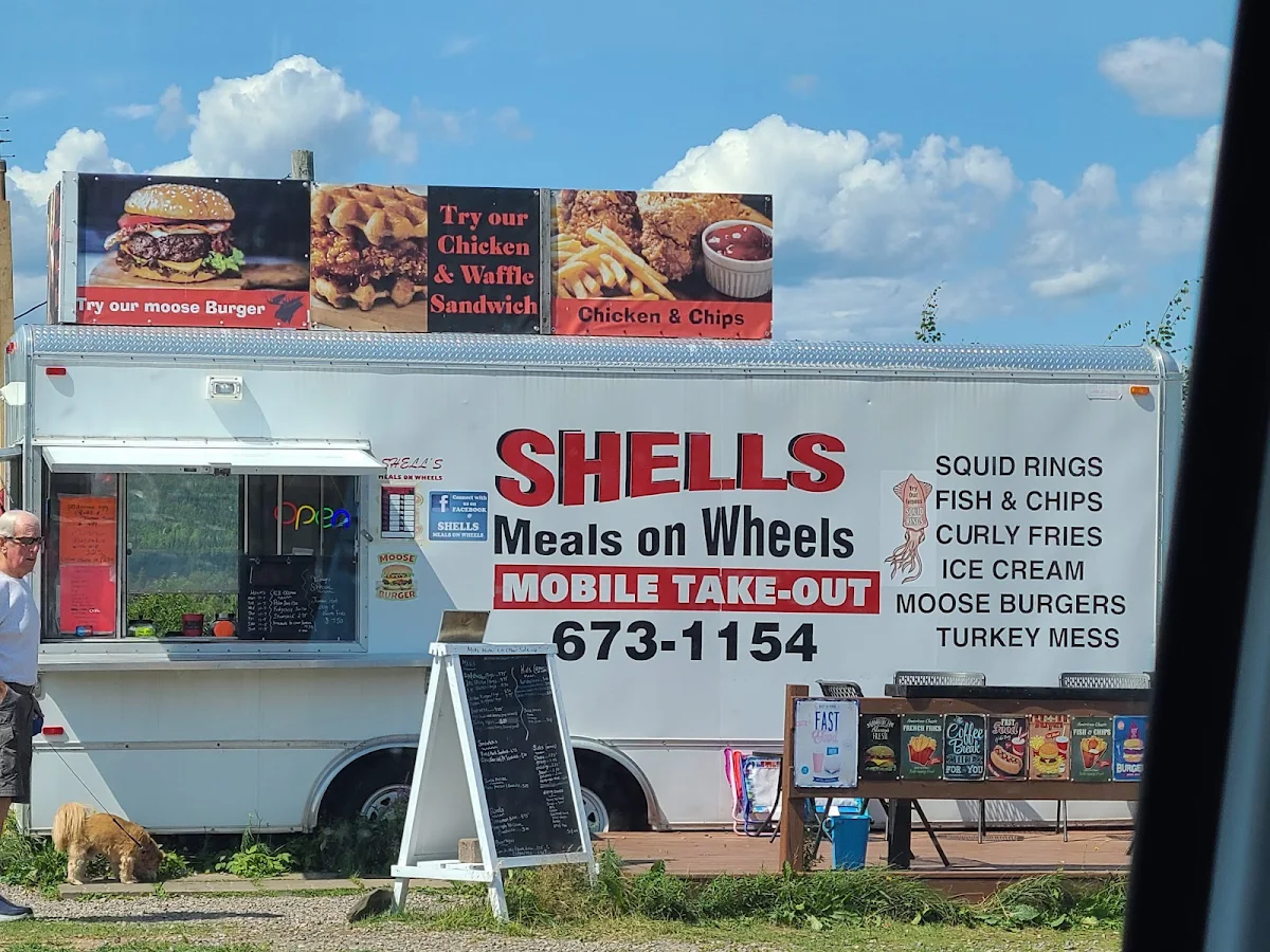 Menu, Shell's Meals On Wheels