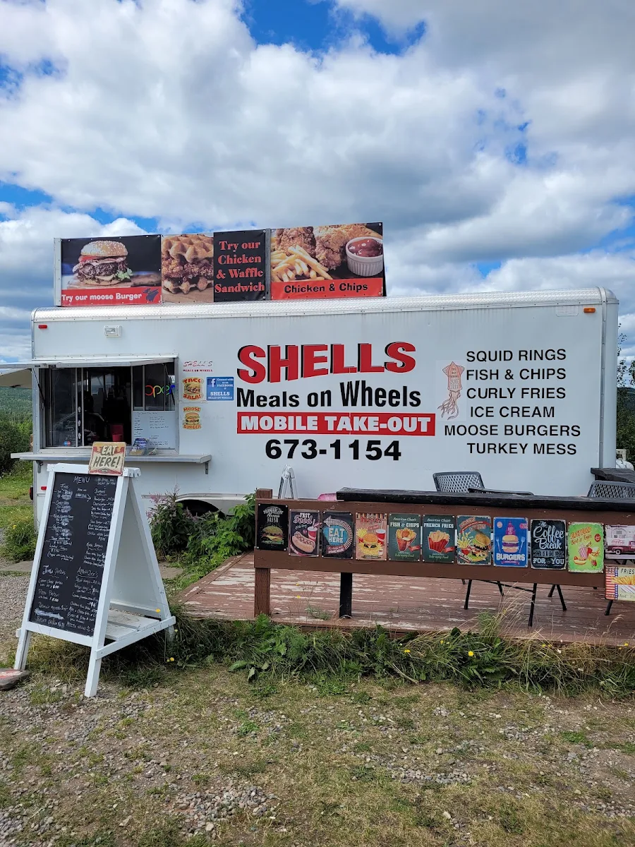 Menu, Shell's Meals On Wheels