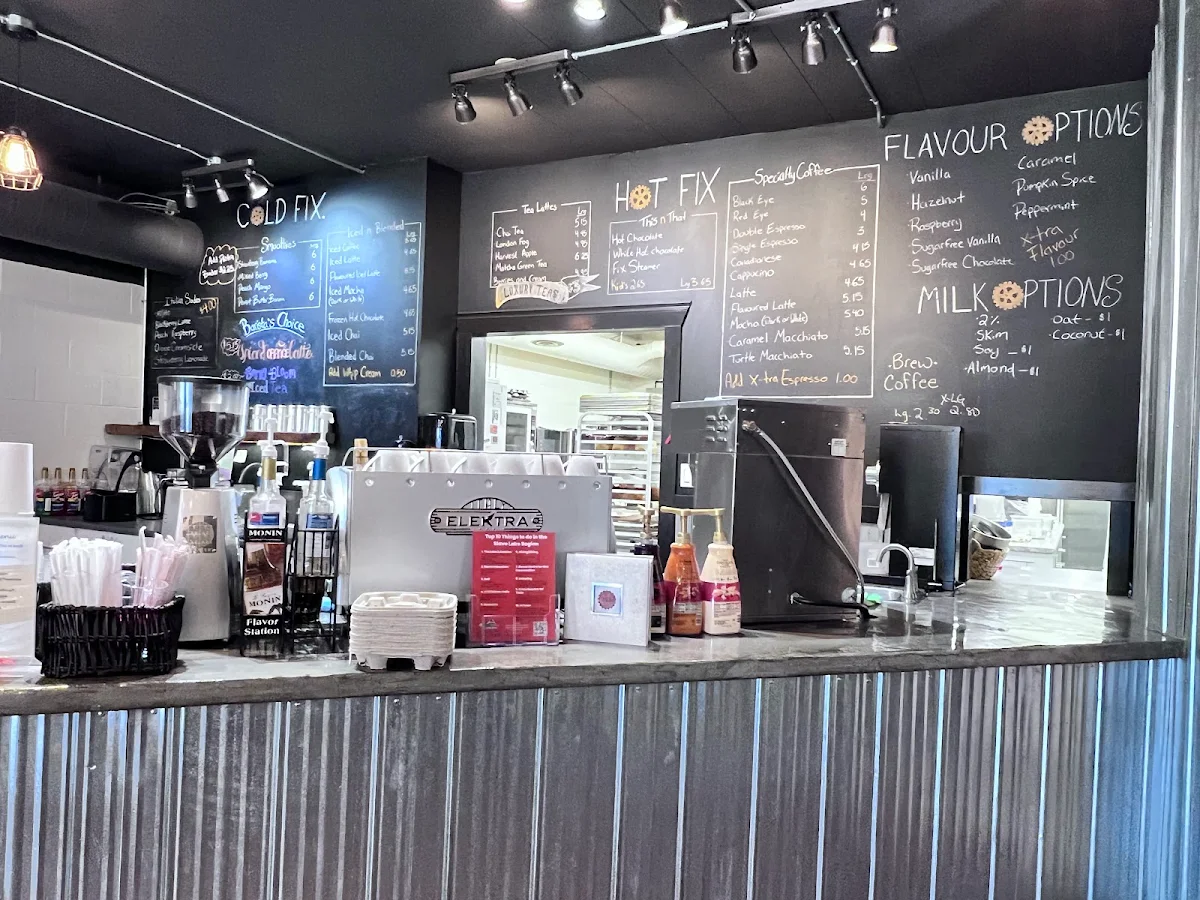 Menu, FIX. Coffee Bar & Bakery