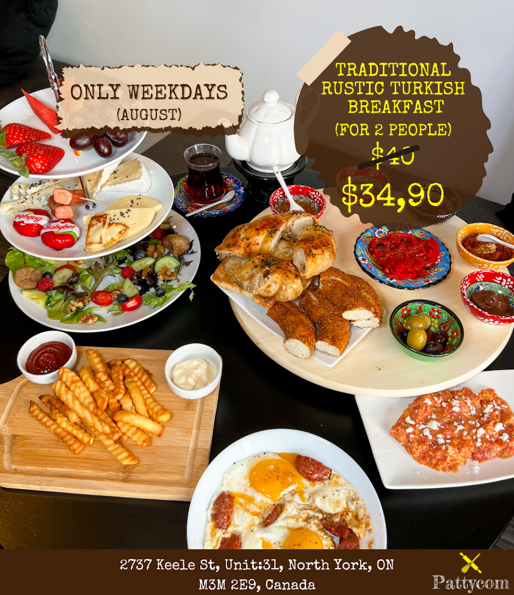 Menu, Asmin Cafe