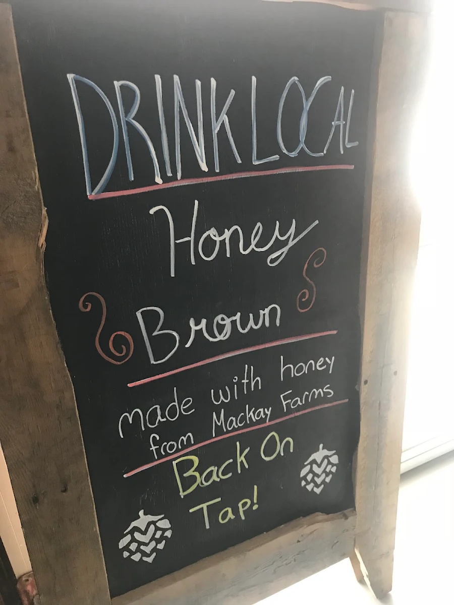 Menu, Beards Brewing Co