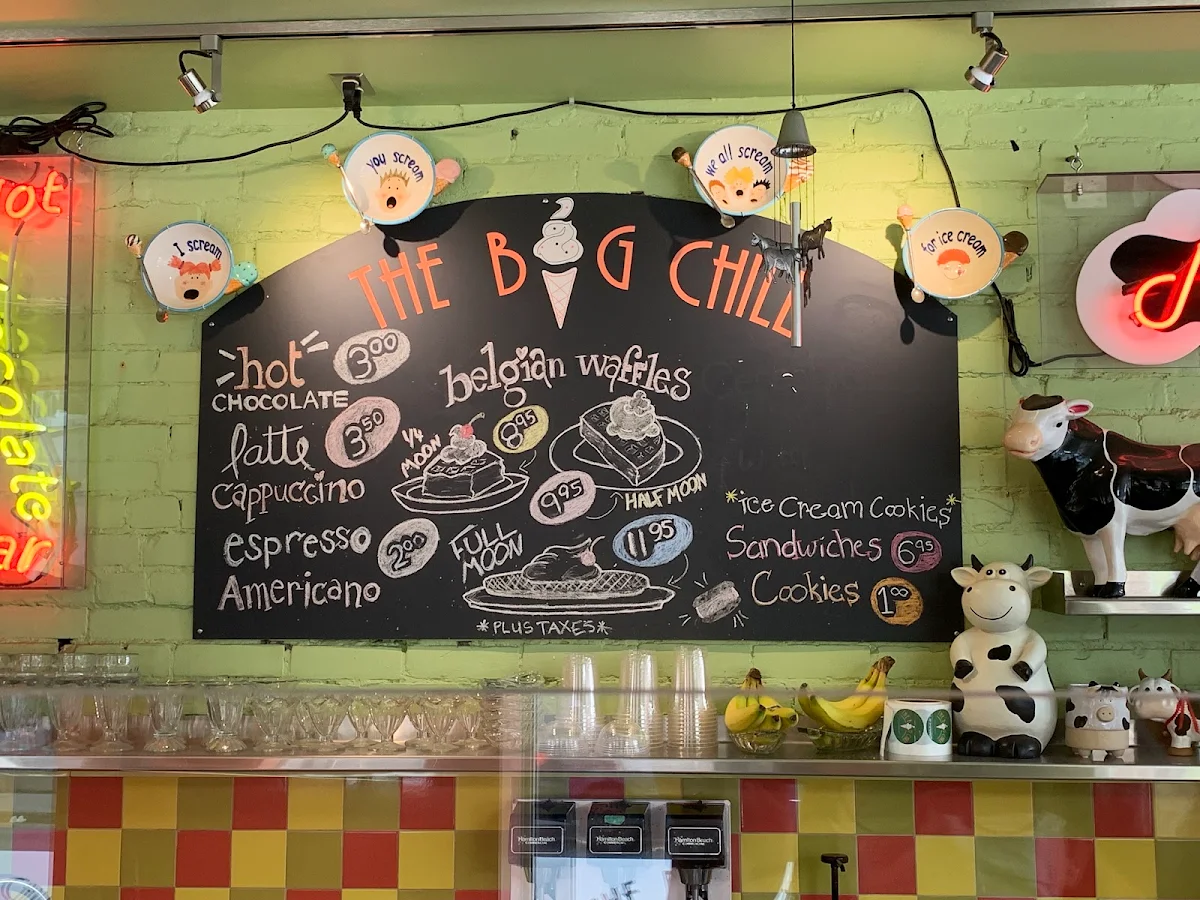 Menu, The Big Chill