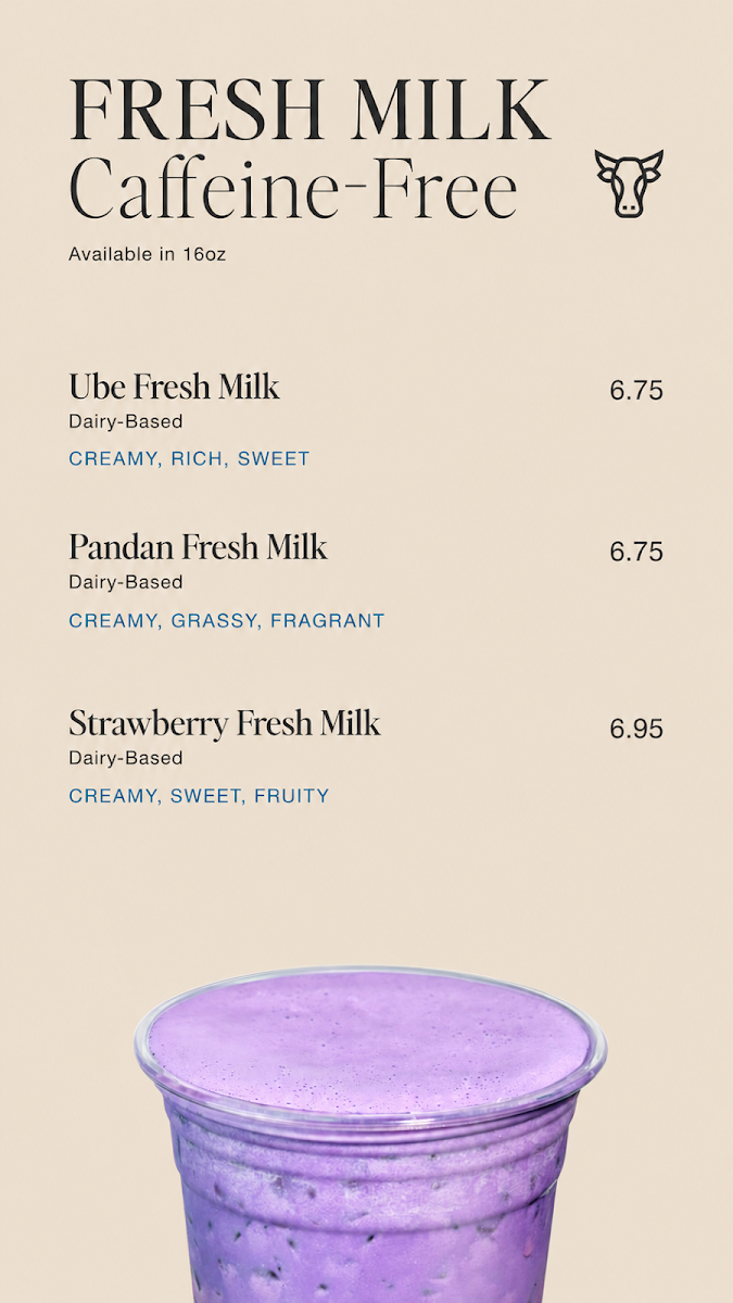 Menu, Hanoi Drip Coffee (Mt.Pleasant)