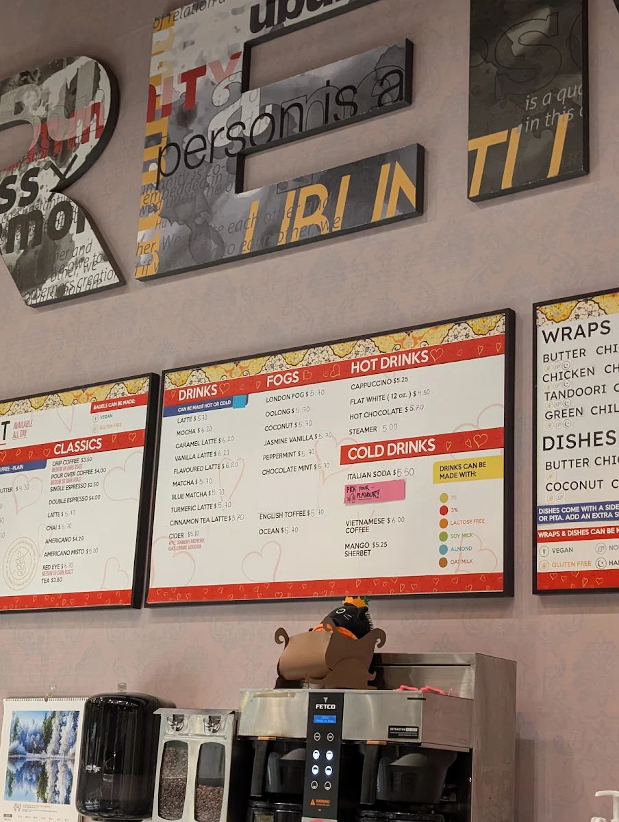 Menu, Remedy Cafe - Raymond Block