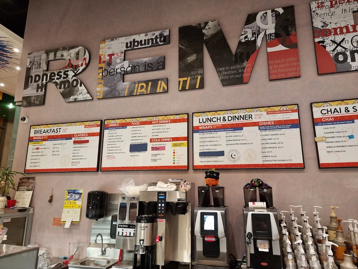Menu, Remedy Cafe - Raymond Block