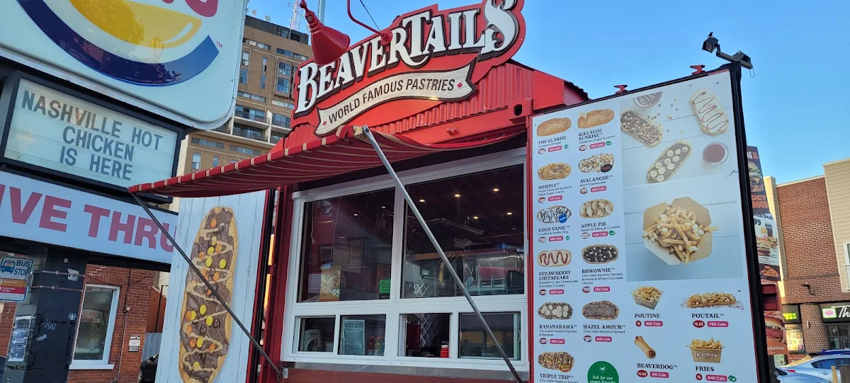 Menu, BeaverTails- Queues de Castor (Kingston Division St.)