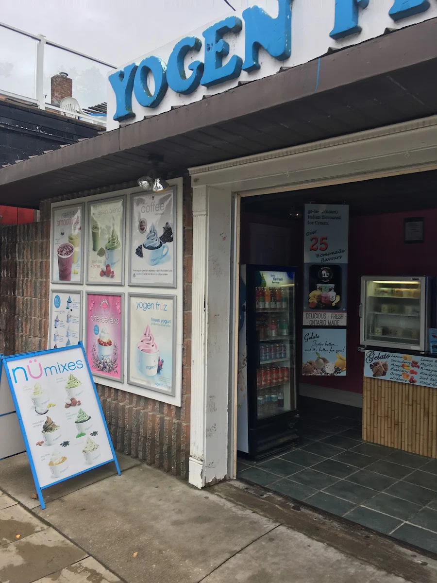 Menu, Yogen Fruz