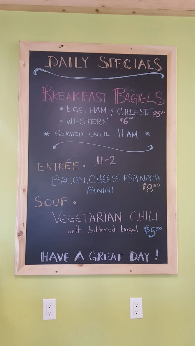 Menu, TruFood Cafe