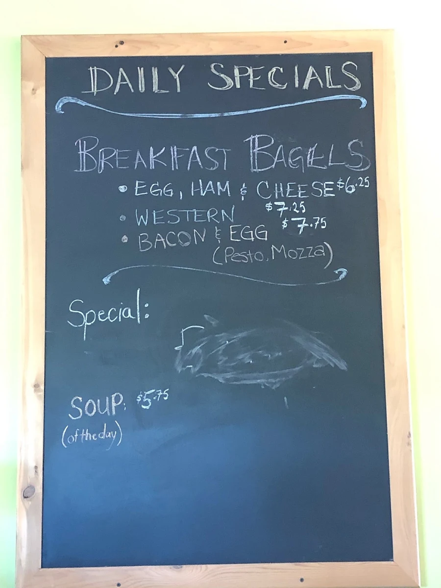 Menu, TruFood Cafe