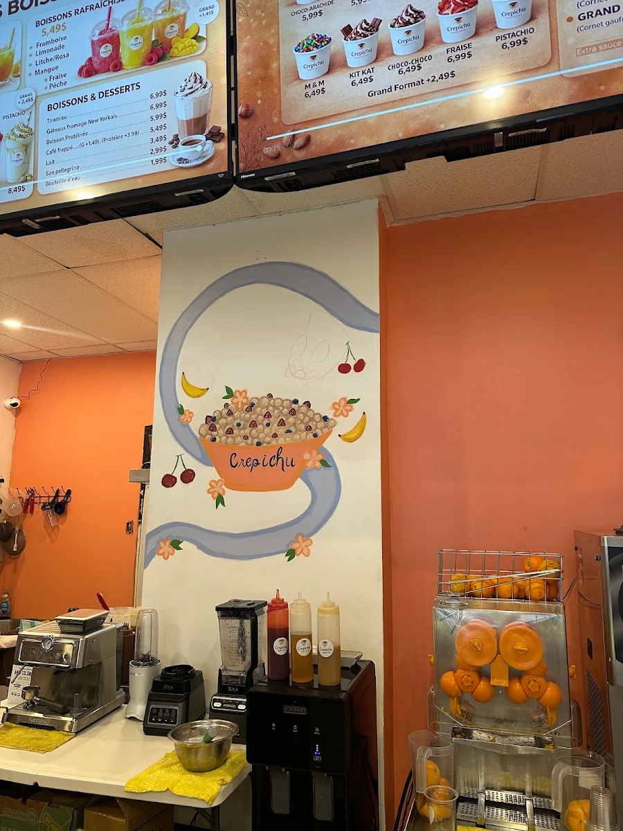 Menu, Crepichu