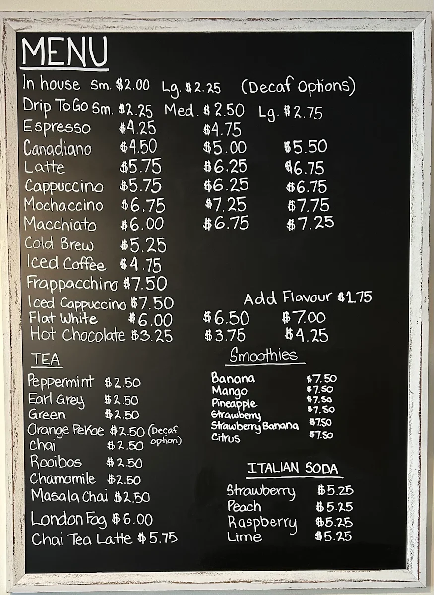 Menu photo 1