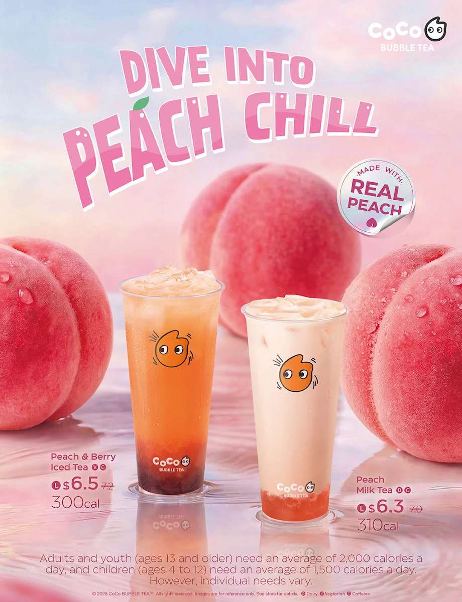 Menu, CoCo Bubble Tea - Meadowvale North Shopping Centre