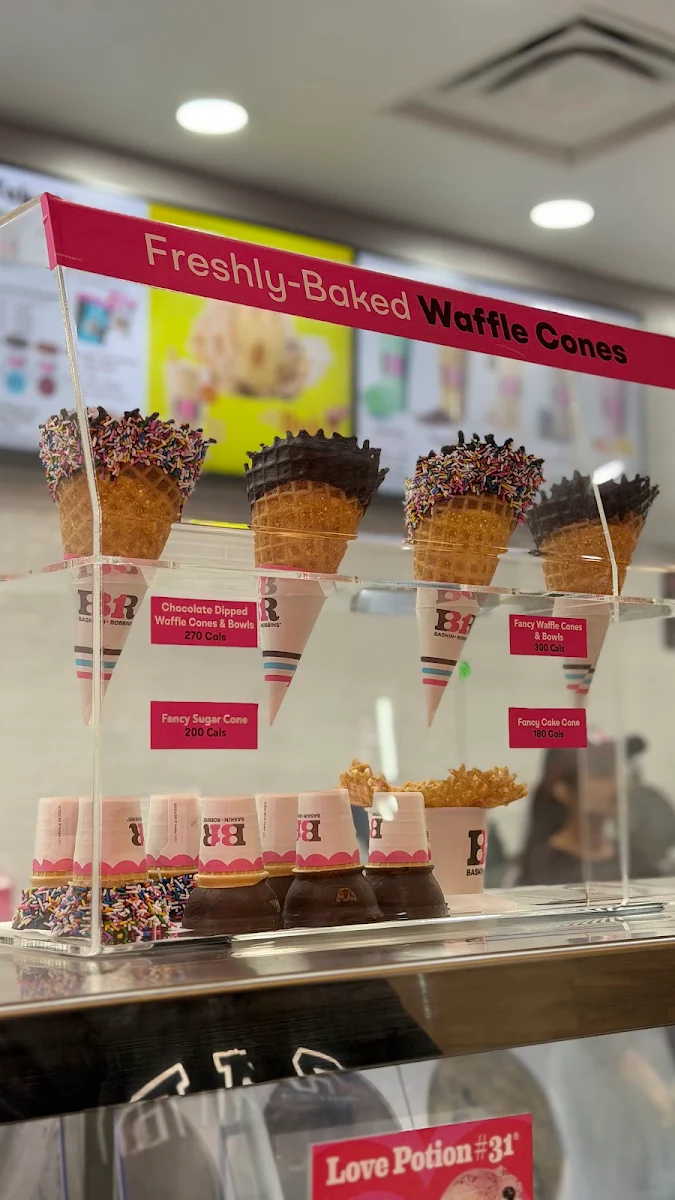 Menu, Baskin-Robbins
