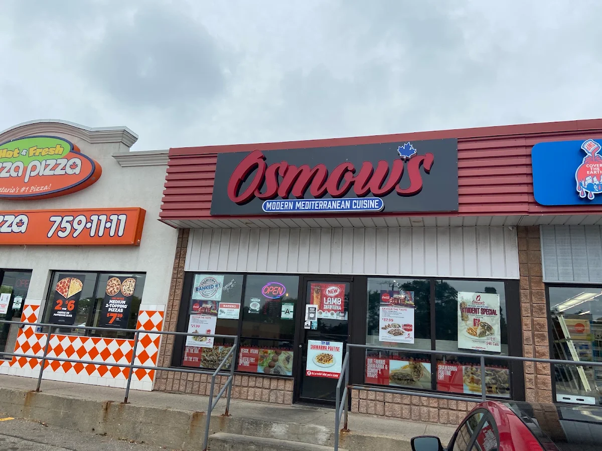 Menu, Osmow's Shawarma
