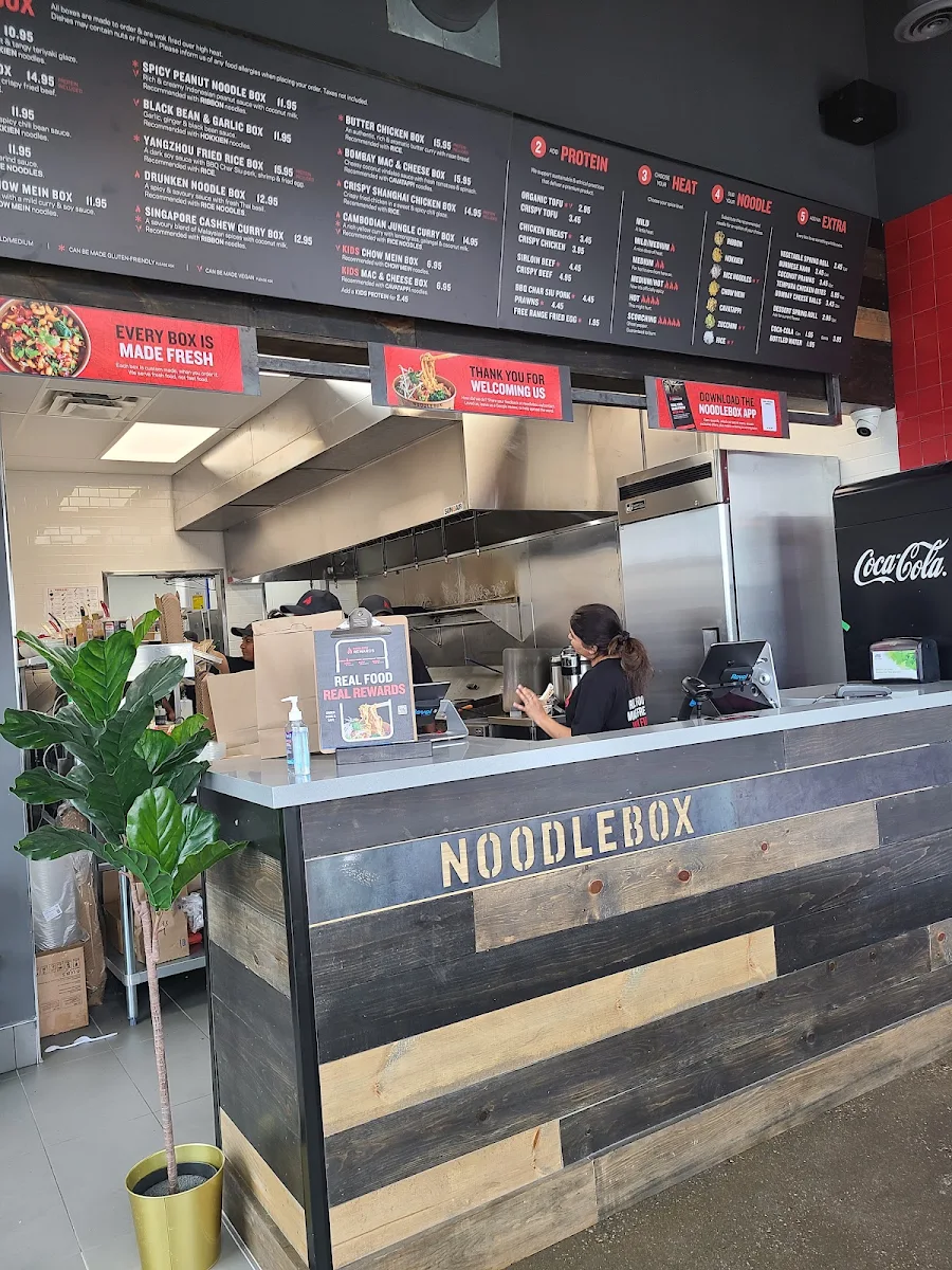 Menu, Noodlebox