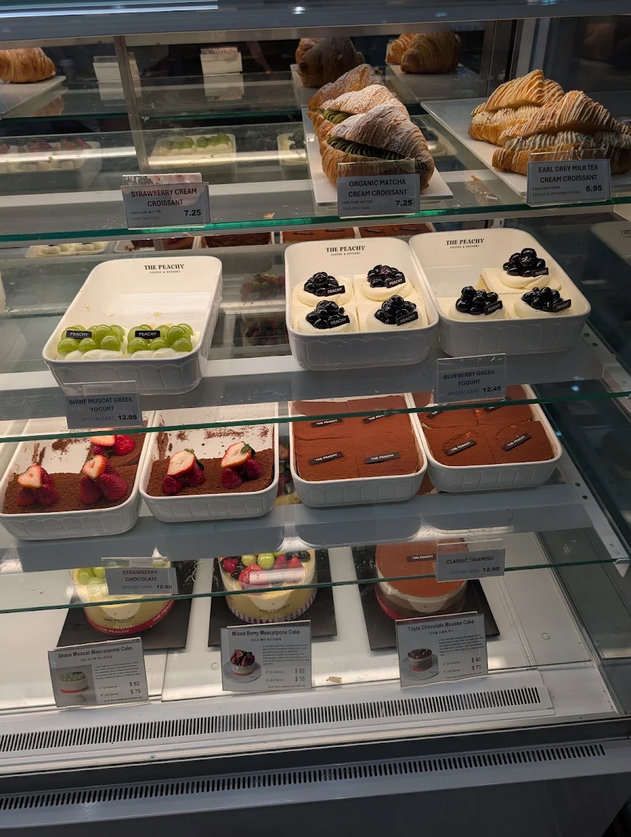 Menu, The Peachy (North York)