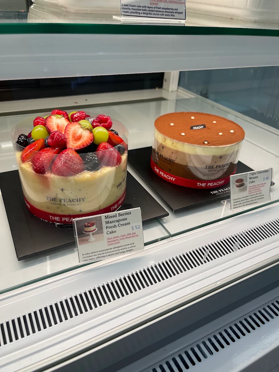 Menu, The Peachy (North York)