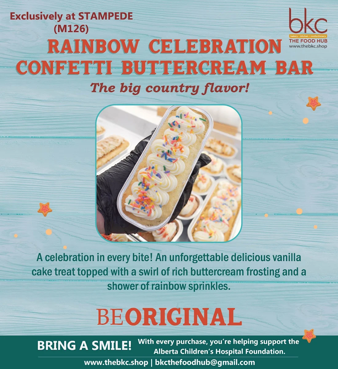 Menu, BKCTheFoodHub - Calgary's #1 Destination for Fresh, Custom & Delicious Cakes!