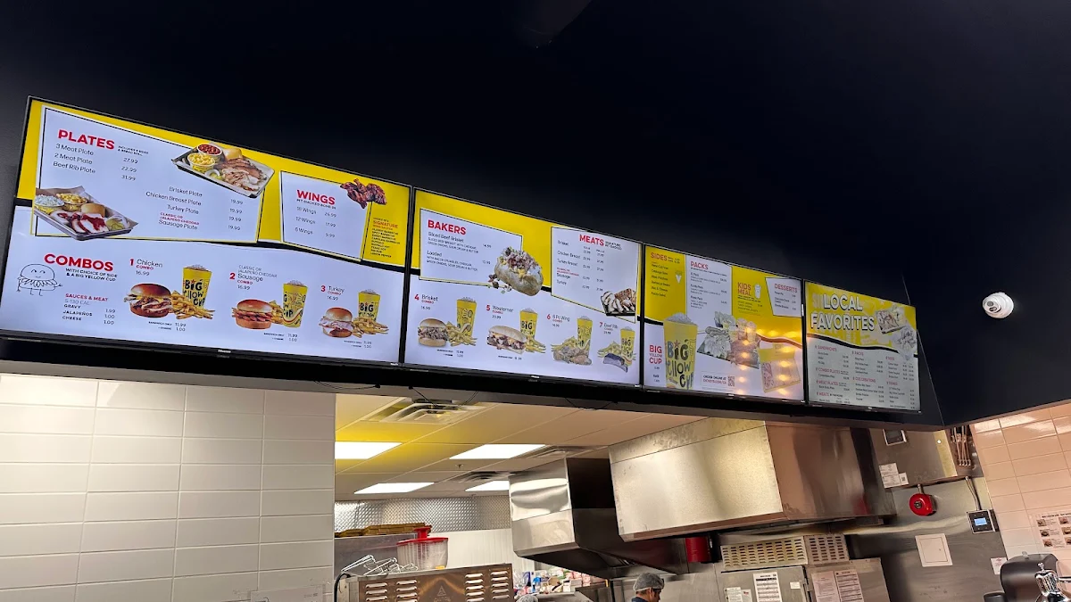 Menu, Dickey's Barbecue Pit