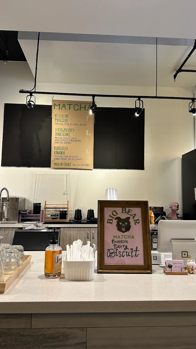 Menu, Big Bear Matcha