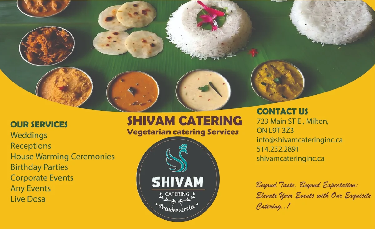 Menu, Shivam Take Away ,Catering and Tiffin Service