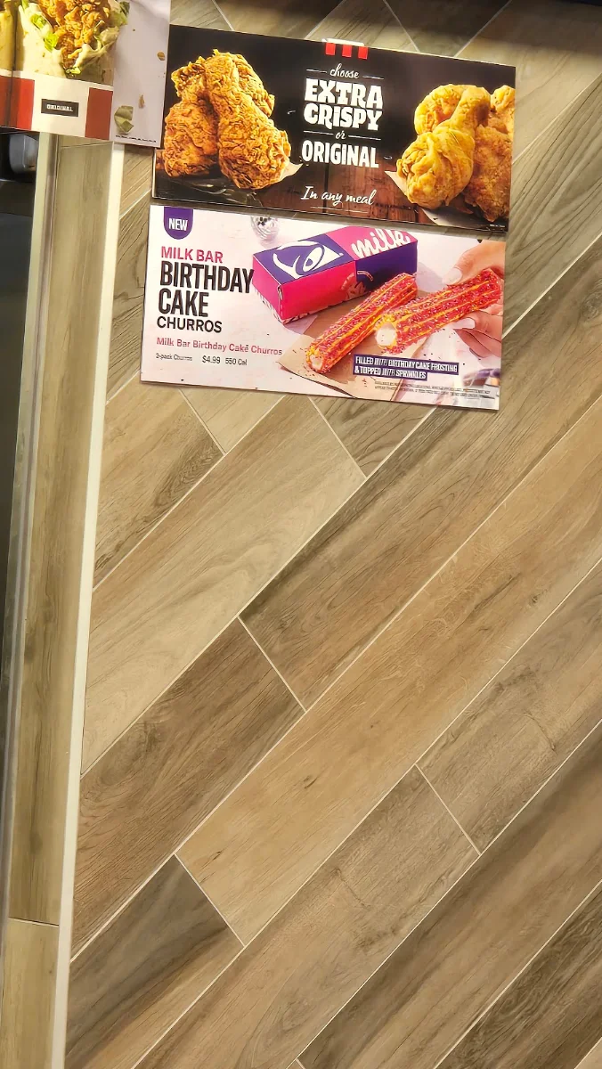 Menu, KFC