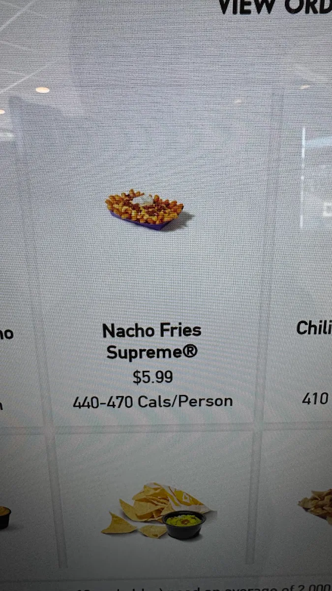 Menu, KFC